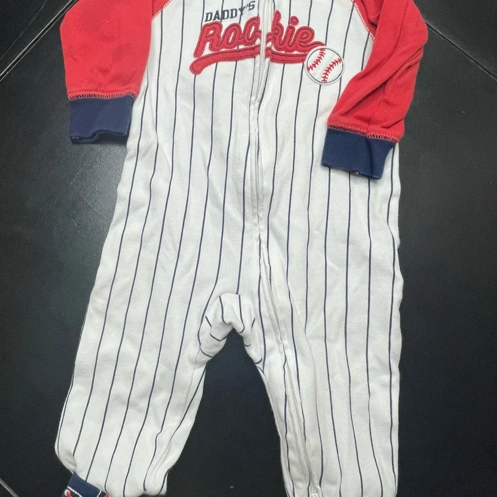 Baby Boy Bundle 3-6 months longsleeve  one piece sleepers